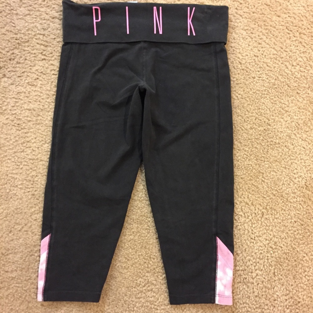 PINK Victoria's Secret yoga capris
